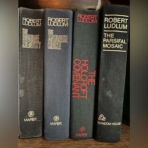 Robert Ludlum Set of 4 Hardcover Books